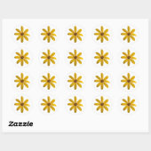 In Yellow Wildflower Sticker (Blatt)