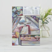 In zehn Minuten haben wir den Geburtstag meiner Eh Karte (Stehend Vorderseite)