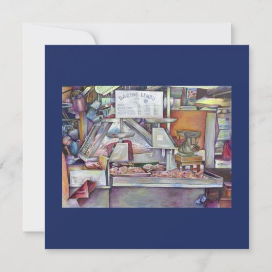 In zehn Minuten haben wir den Geburtstag meiner Eh Karte (Vorderseite)