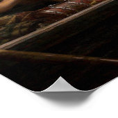 In Zeit der Gefahr, c. 1897 von Edmund Leighton Poster (Ecke)