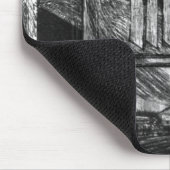 In Zeppelin Shed, Leipzig - Joseph Pennell Mousepad (Ecke)