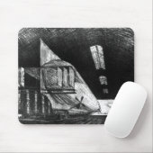 In Zeppelin Shed, Leipzig - Joseph Pennell Mousepad (Mit Mouse)