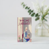 In-Zuhause-Betreuer Visitenkarte (Stehend Vorderseite)