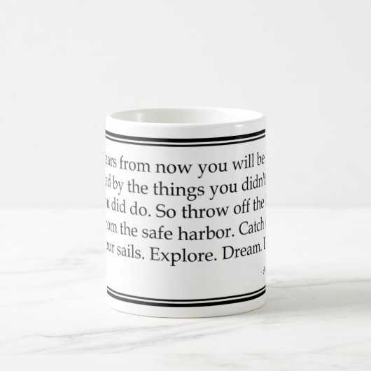 "In zwanzig Jahren…" Tasse (Mittel)