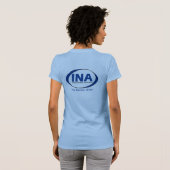 INA Offizielles Logo 1 T-Shirt (Schwarz voll)