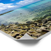 Inaba - Tuvalu - Meeresblick - Poster (Ecke)