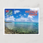 Inaba - Tuvalu - Sea View - Postkarte (Vorderseite)