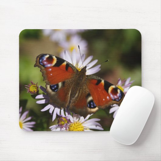 Inachis io mousepad (Mit Mouse)