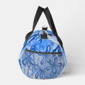 Inackte Lilies - Blau Duffle Bag (Rechts)