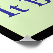 Inaction Buys Tyranny Poster (Ecke)