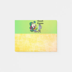 Inaktiver Verschleiß nach der Einnahme Post-it Klebezettel