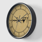 Inanna Cuneiform Wanduhr (Winkel)