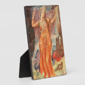 Inanna/Ishtar Pagan Wiccan Goddess Altar Plaque Fotoplatte (Seite)