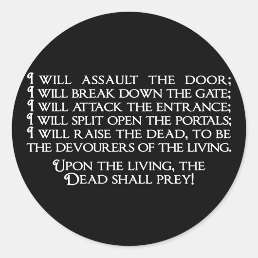 Inanna/Ishtar - Weltkongress Runder Aufkleber (Vorderseite)