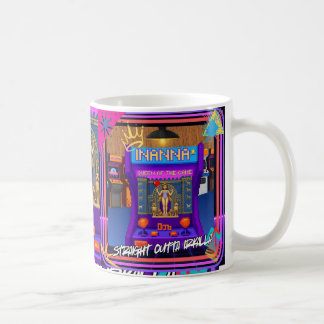 INANNA: Königin des Spiels der 80er Jahre  Kaffeetasse