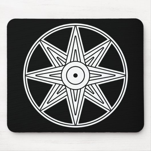 Inanna Stern-Symbol Mousepad (Vorne)
