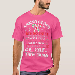 Inappropriate Christmas Poem, Adult Humor Candy St T-Shirt