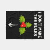 Inappropriate Christmas Shirts Men, Funny Adult Mi Fleecedecke (Vorderseite (Horizontal))