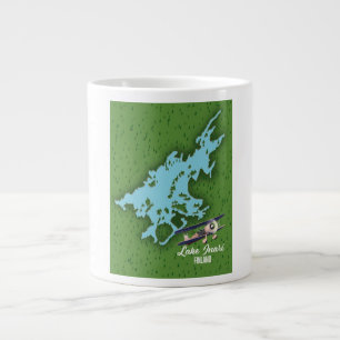 Inari-See Finnland Karte Jumbo-Tasse