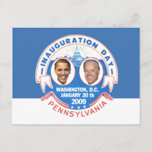 INAUGURAL 2009 Postkarte