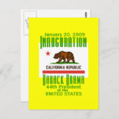 INAUGURALE Postkarte (Vorne/Hinten)