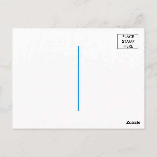 INAUGURATION POSTCARD POSTKARTE (Rückseite)