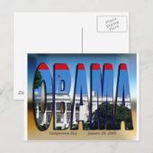INAUGURATIONSTAG - Maßgeschneidert Postkarte (Vorne/Hinten)