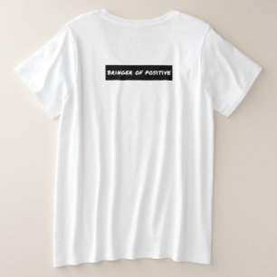Inbegriff positiver Motivierend Große Größe T-Shirt