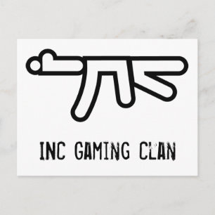 INC AK-47 Postkarte