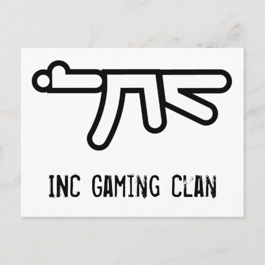 INC AK-47 Postkarte (Vorderseite)