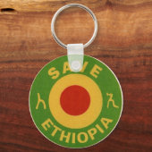 INC. ETHIOPIEN gerettet - SCHLÜSSELKETTE Schlüsselanhänger (Vorderseite)