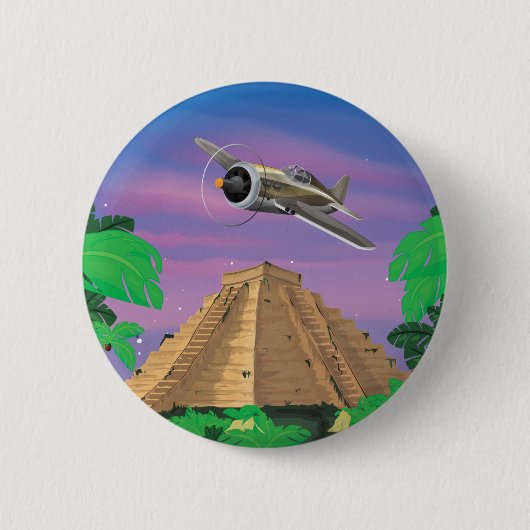 Inca-Abenteuer Button (Vorderseite)