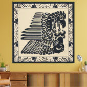 Inca Adler Leinwand (Insitu (Wohnzimmer))