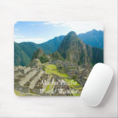 Inca citadel of Machu Picchu, Cuzco, Peru, - Mousepad (Mit Mouse)