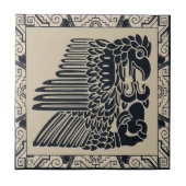 Inca Eagle mit neuem Leben Fliese (Vorderseite)