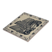 Inca Eagle mit neuem Leben Fliese (Seite)