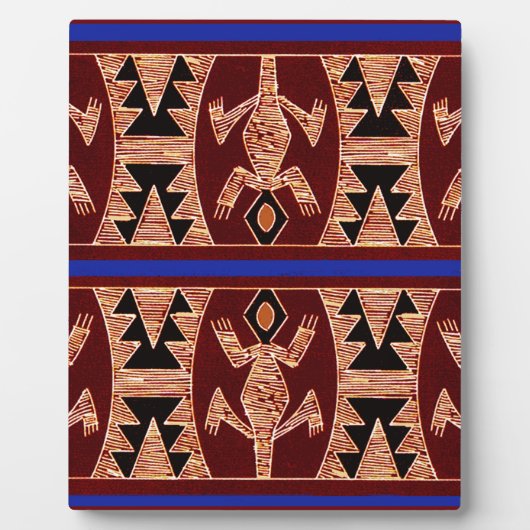 Inca Geckos Fotoplatte (Vorderseite)