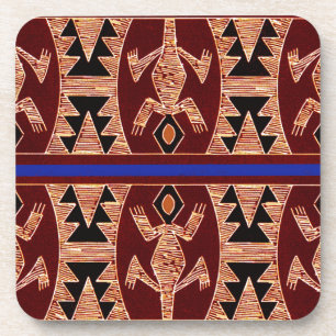 Inca Geckos Getränkeuntersetzer