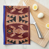 Inca Geckos Handtuch (Viertel Falte)