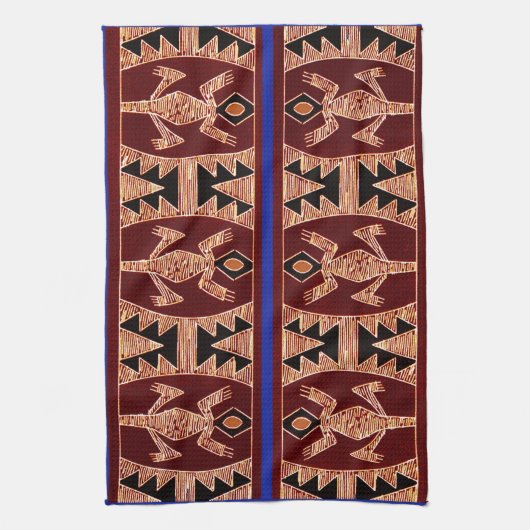 Inca Geckos Handtuch (Vertikal)