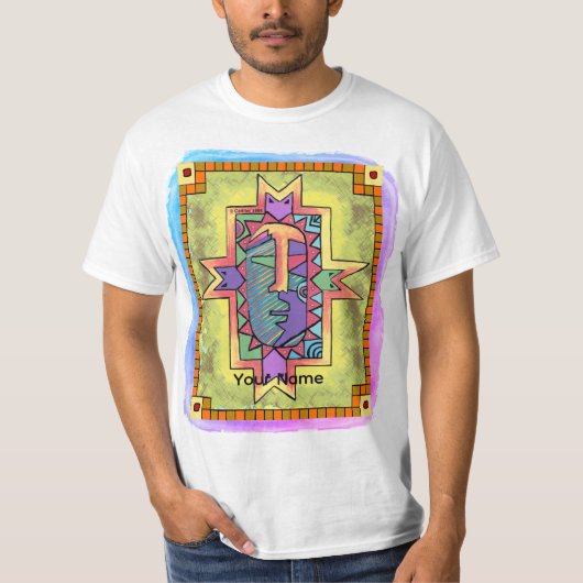 Inca-Gesicht T-Shirt (Vorderseite)
