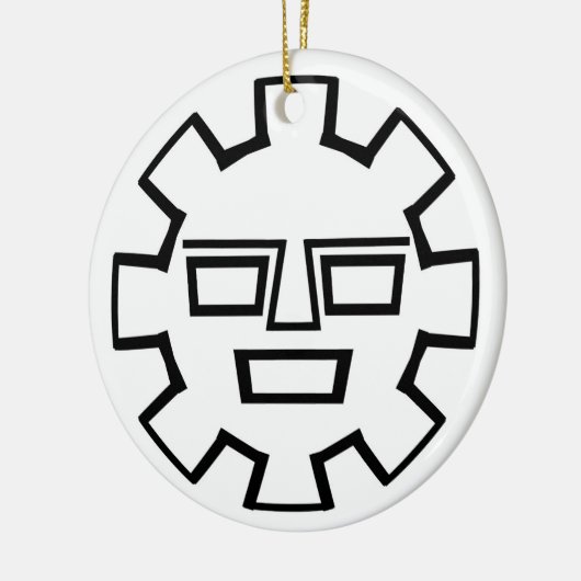 Inca Keramik Ornament (Links)