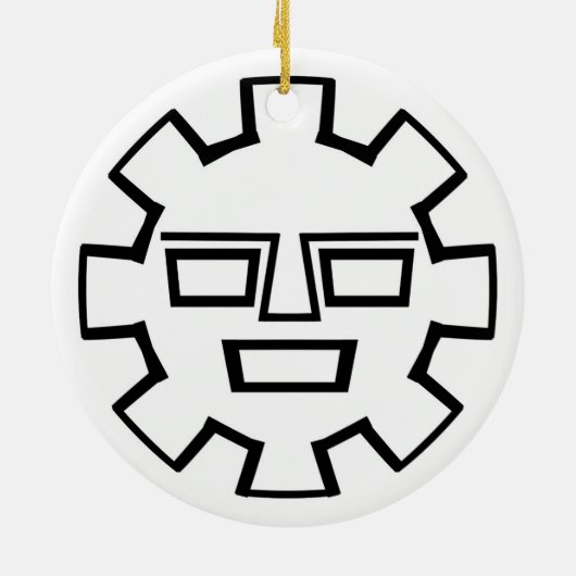 Inca Keramik Ornament (Hinten)