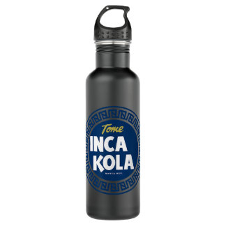 Inca Kola Peru Golden Kola Bubblegum Creme Soda Edelstahlflasche