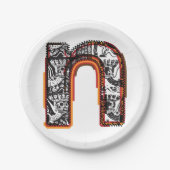 Inca Letter N Artistic Letters Paper Teller (Vorderseite)
