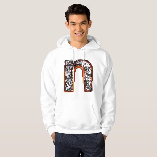 Inca Letter N Hoodie (Vorne ganz)