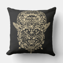 Inca & Mayan Cat Relic: Mystische Legenden Kissen