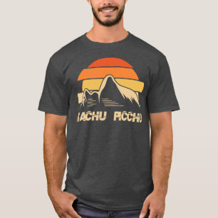 Inca Peru Machu Picchu Ruinierte Stadt aus dem Süd T-Shirt
