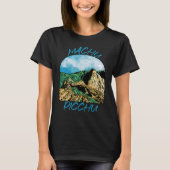 Inca Peru Machu Picchu Souvenir Südamerika T-Shirt (Vorderseite)