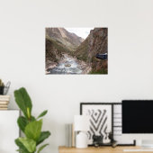 Inca Rail Zug nach Machu Picchu Poster (Heimbüro)